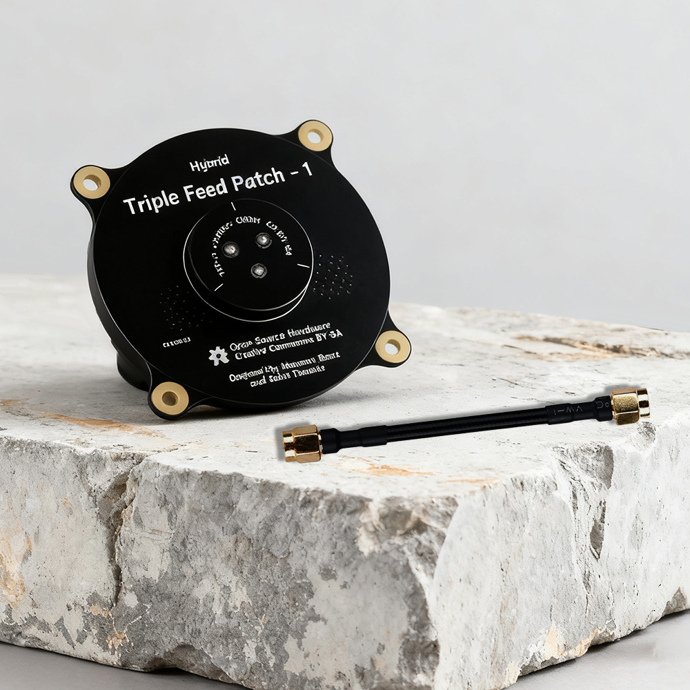 Fpv Drone Goggles - 5.8GHz Triple Feed Patch Antenna SMA