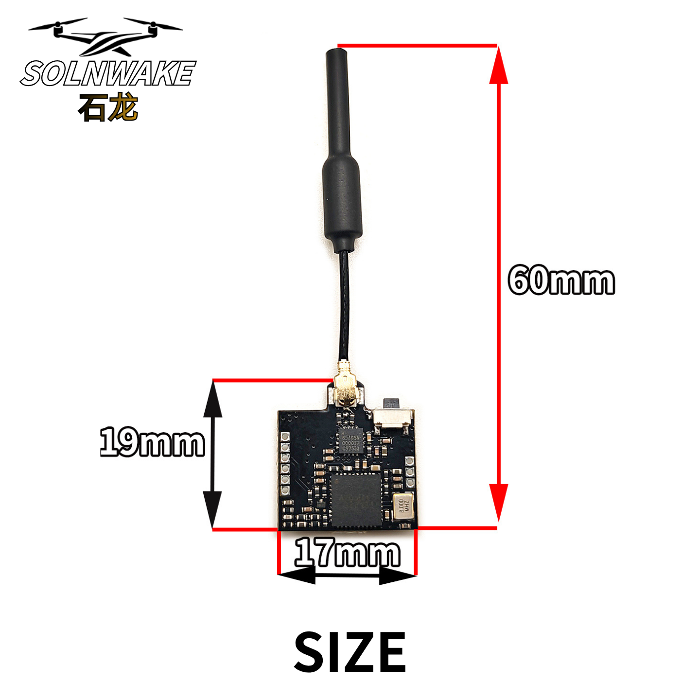 SLONWAKE Nano 5.8G 48CH 200mW  – обзор и цена Fpv Drone Receiver