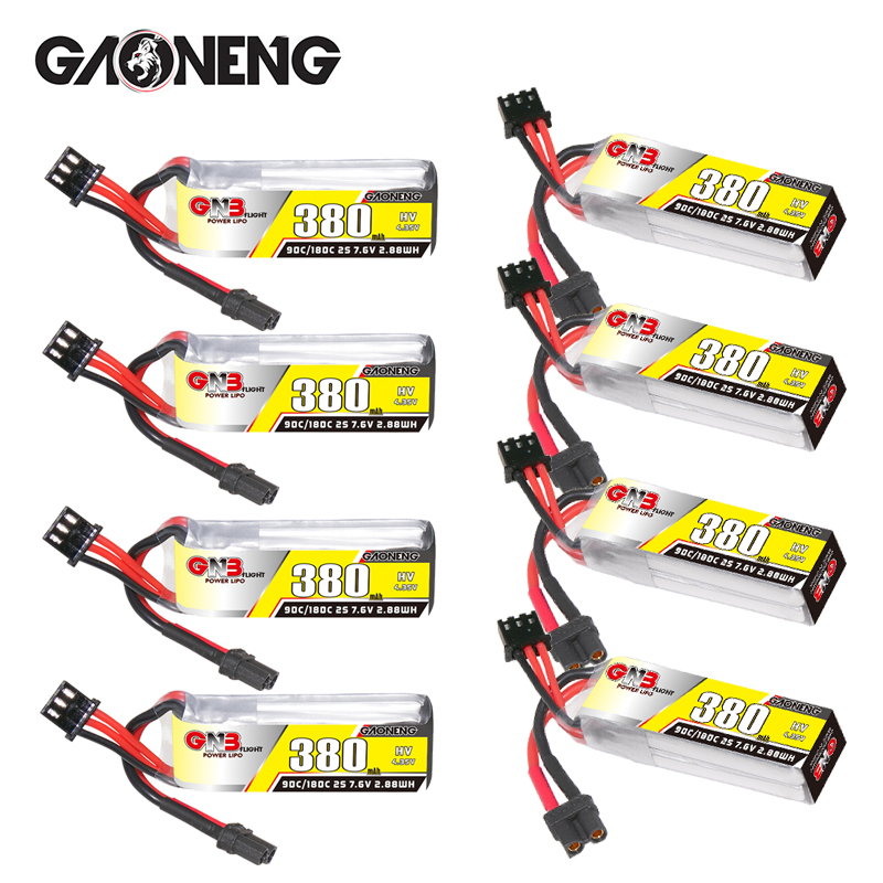 GNB 2S 7.6V 380mAh 90C/180C Li – обзор и цена Fpv Drone Battery